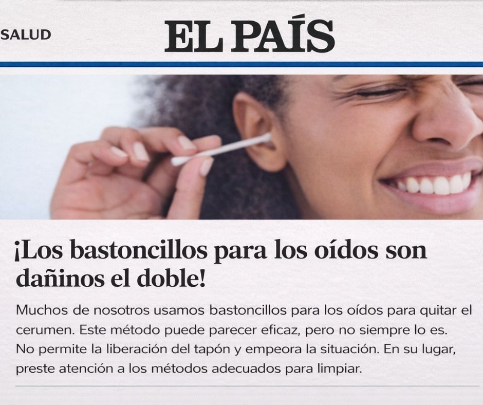 ¡Elimina la Sensación de Oído Tapado en Minutos sin usar bastoncillos peligrosos! Con  Earpick™