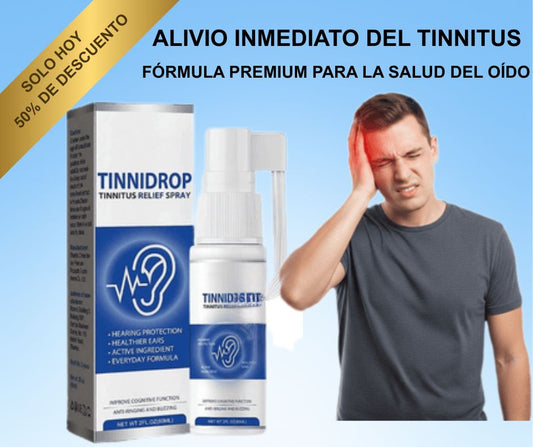 Spray de alivio de tinnitus