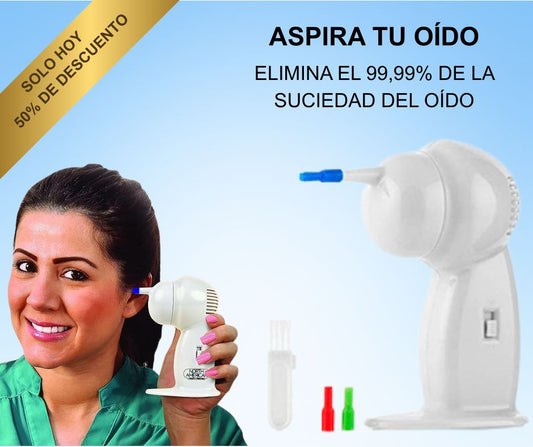 Aspiradora de de oídos