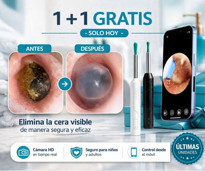 ¡Elimina la Sensación de Oído Tapado en Minutos sin usar bastoncillos peligrosos! Con  Earpick™